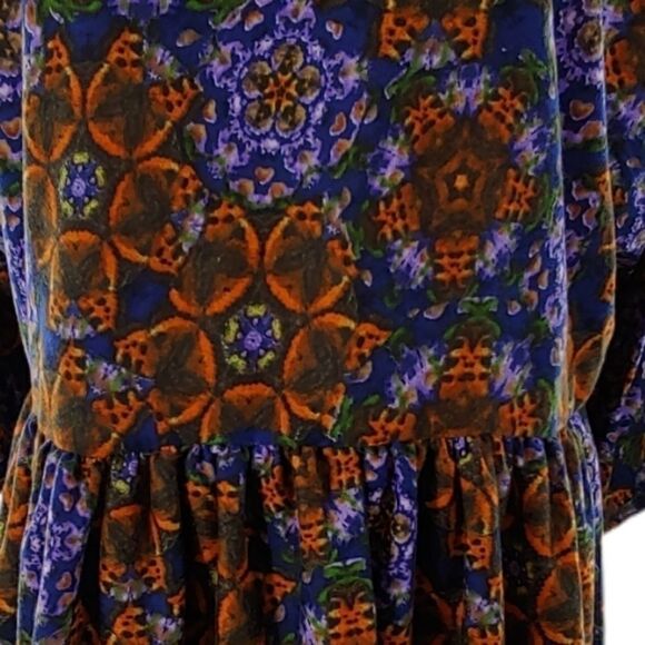 ASOS peplum top in gorgeous print - Picture 9 of 12